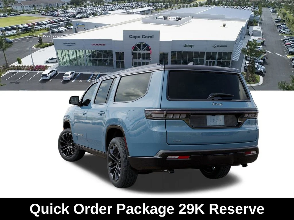 New 2026 Steel Blue Jeep Summit Reserve image 3
