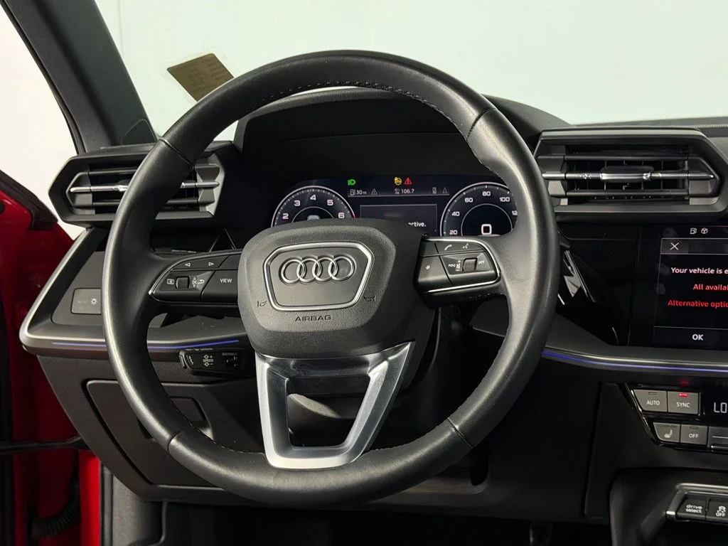 Certified Used 2022 Red Audi 40 Premium Plus image 16