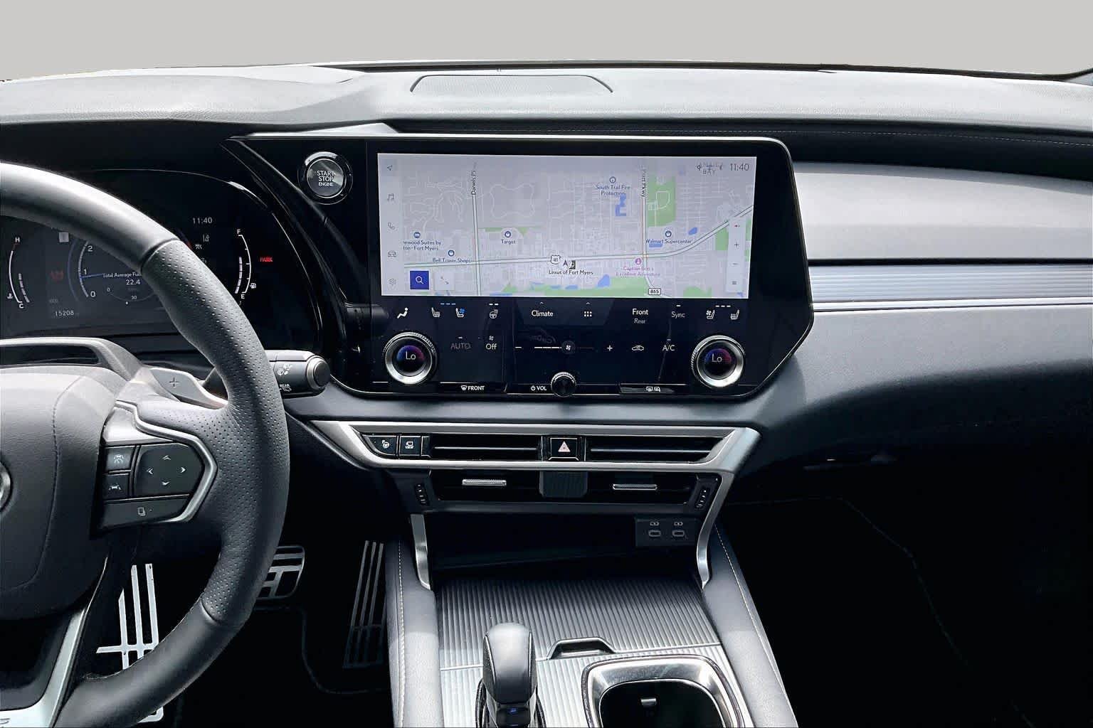 Used 2024 Ultra White Lexus F SPORT Handling image 7