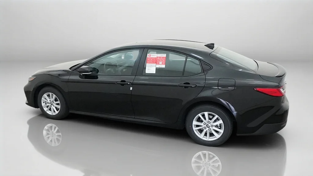 New 2026 Midnight Black Metallic Toyota LE image 15