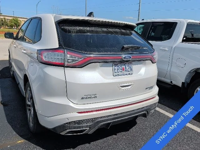 Used 2015 White Platinum Tri-Coat Metallic Ford Sport image 8