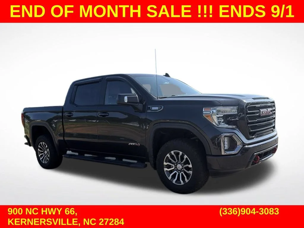 Used 2020 CARBON BLACK METALLIC GMC AT4 image 1