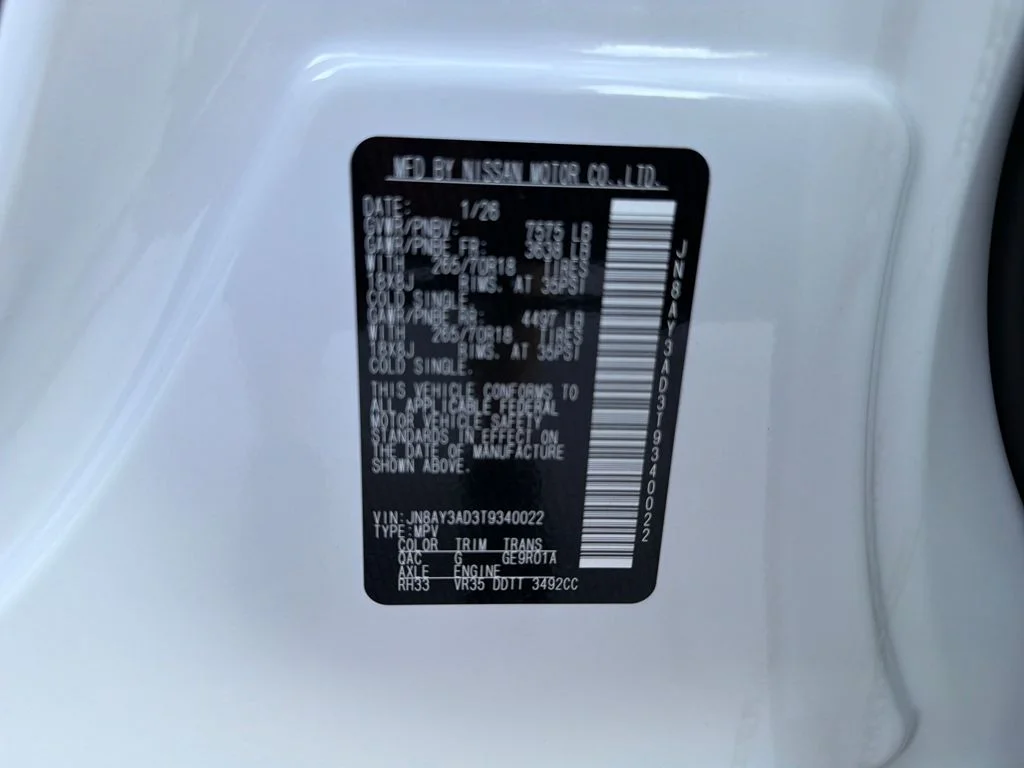 New 2026 White Nissan SV image 31