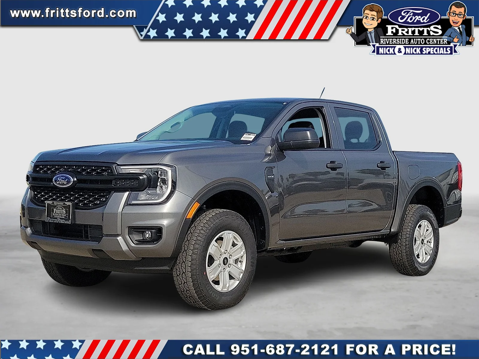 New 2026 Carbonized Gray Metallic Ford XL image 1