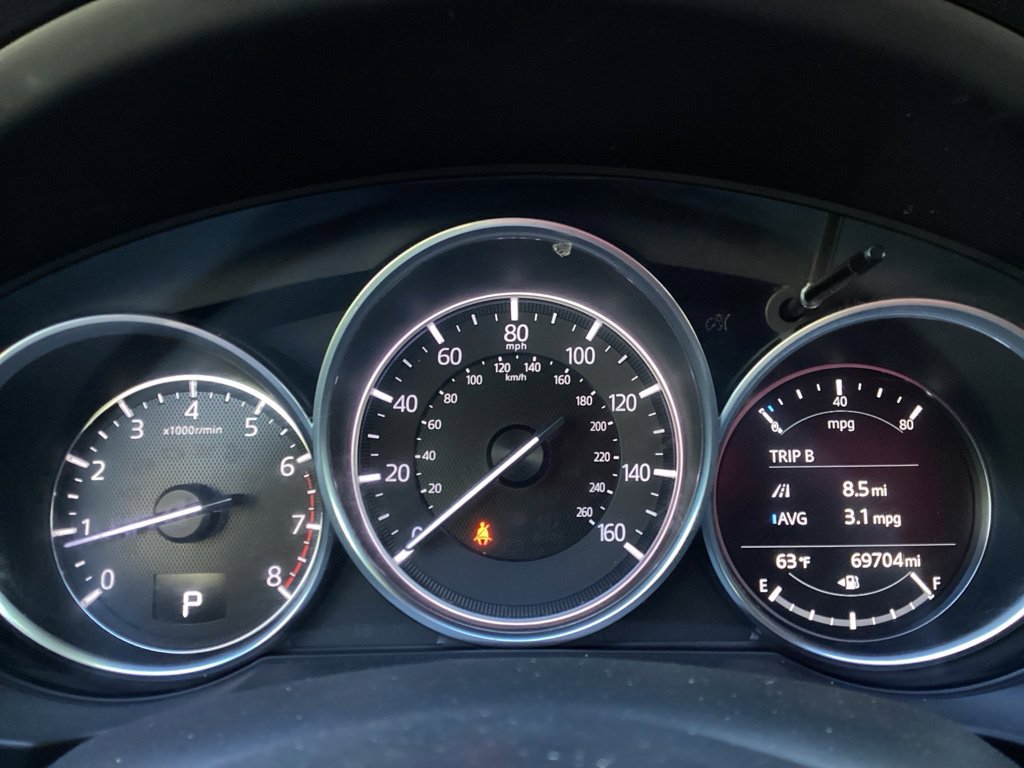 Used 2018 Blue Mazda Grand Touring image 13