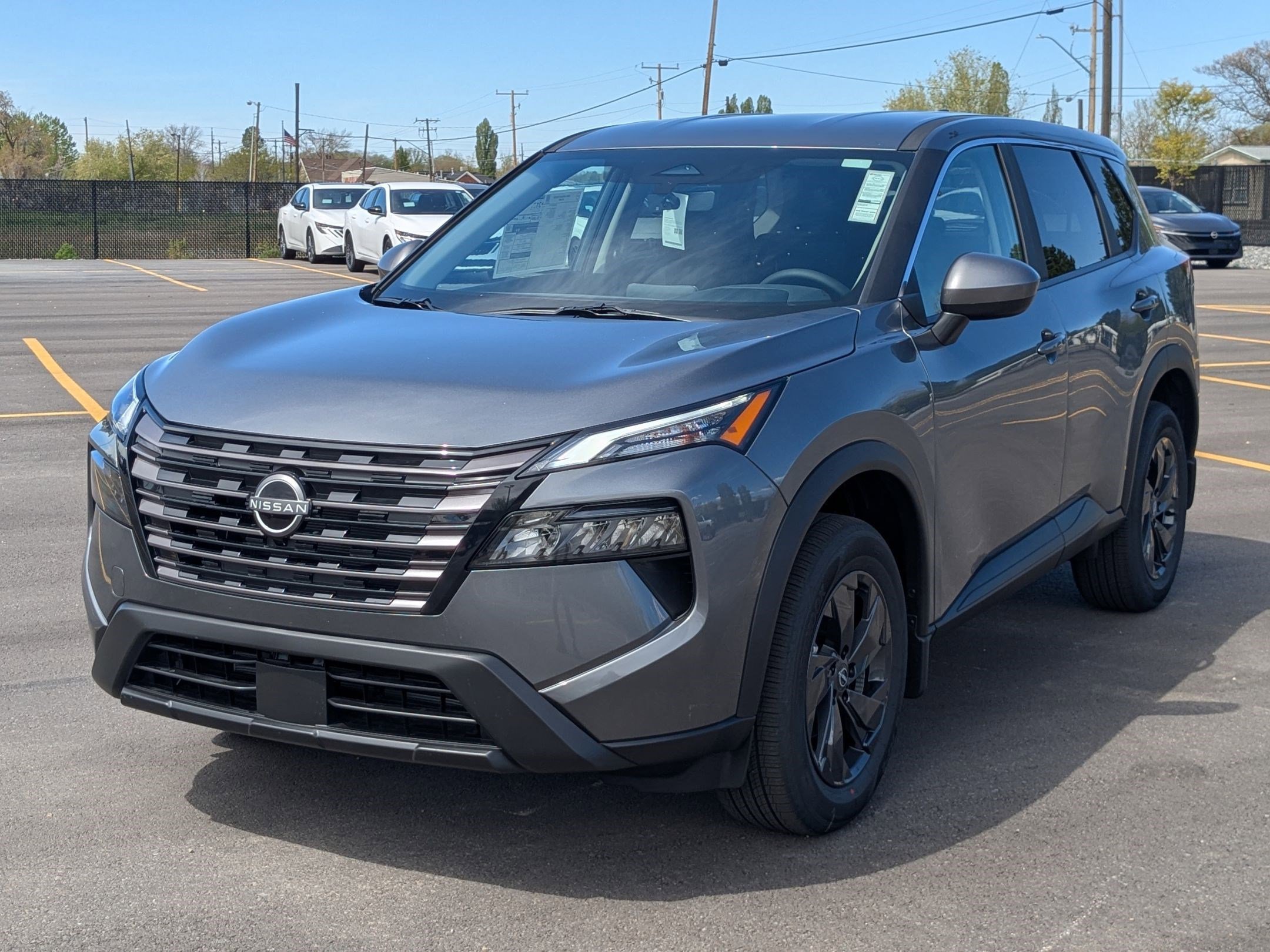 New 2026 Gun Metallic Nissan SV image 8