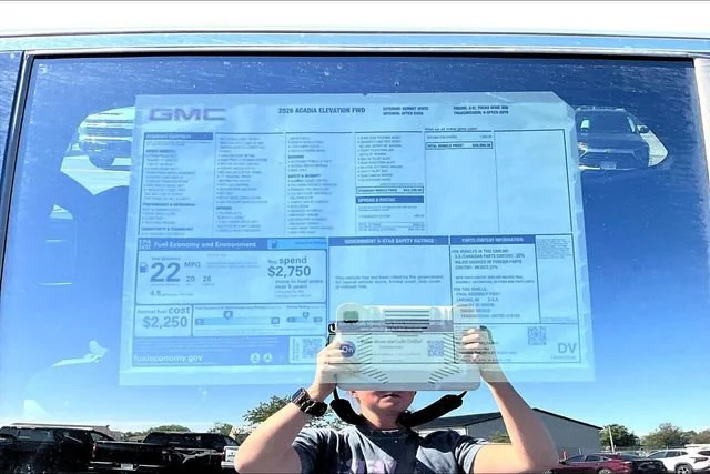 New 2026 Summit White GMC Elevation image 14