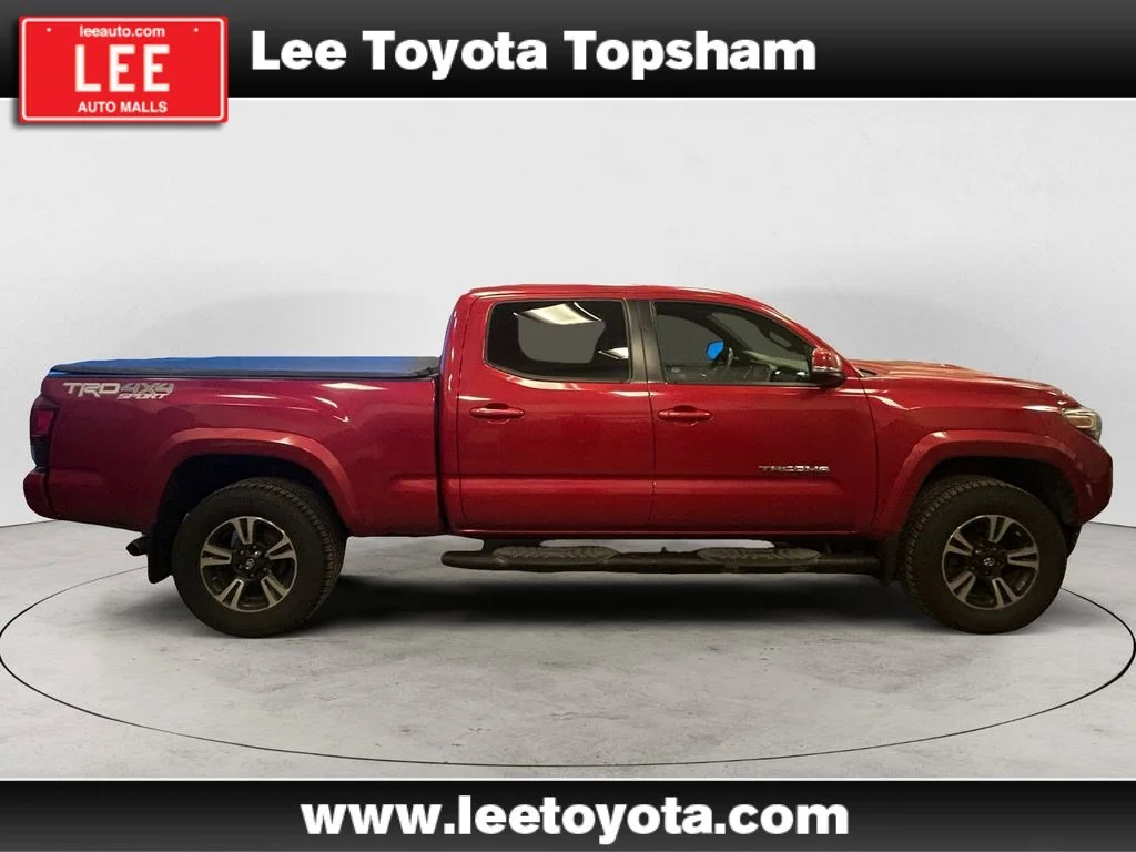 Used 2019 Barcelona Red Metallic Toyota TRD Sport image 6