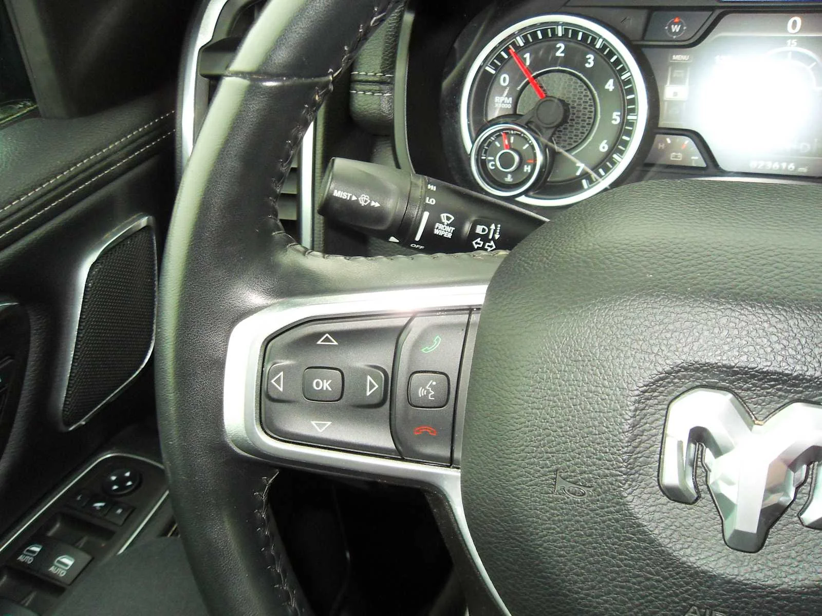 Used 2023 Bright White Clearcoat Ram Laramie image 45