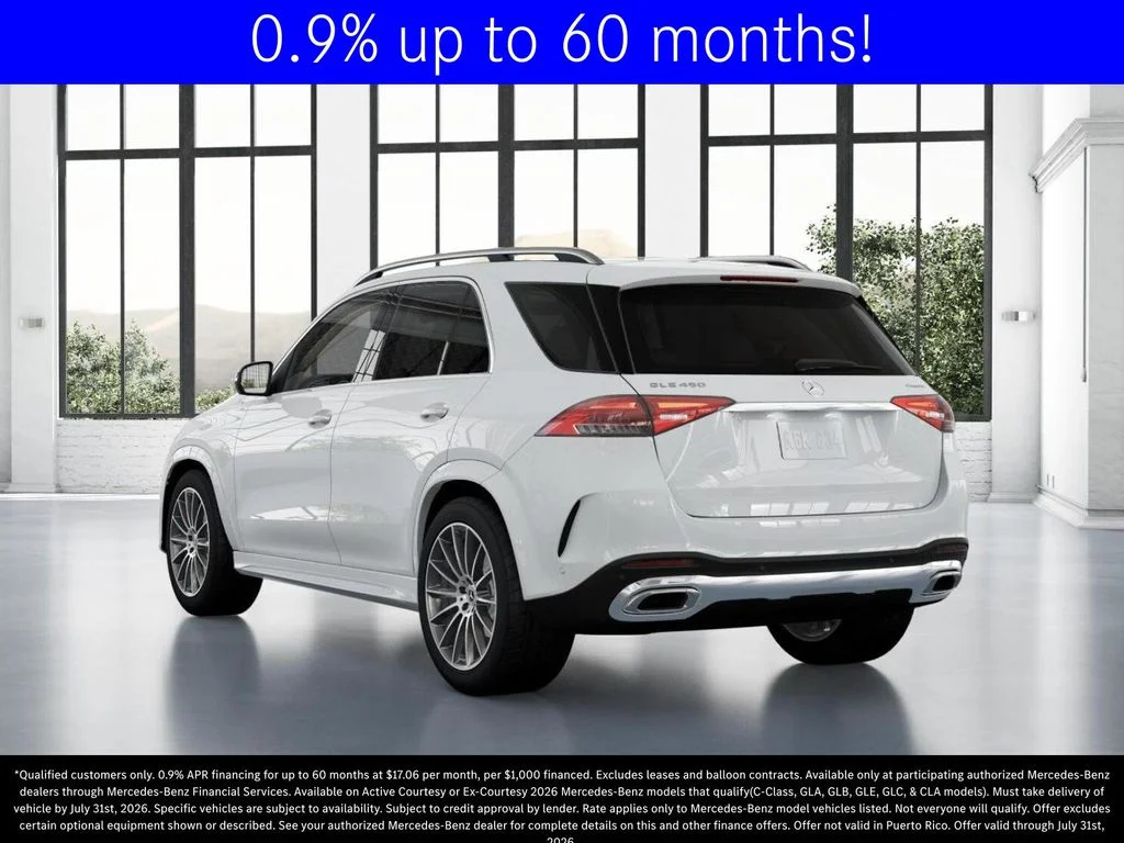 Certified Used 2026 Polar White Mercedes-Benz GLE 450 image 28