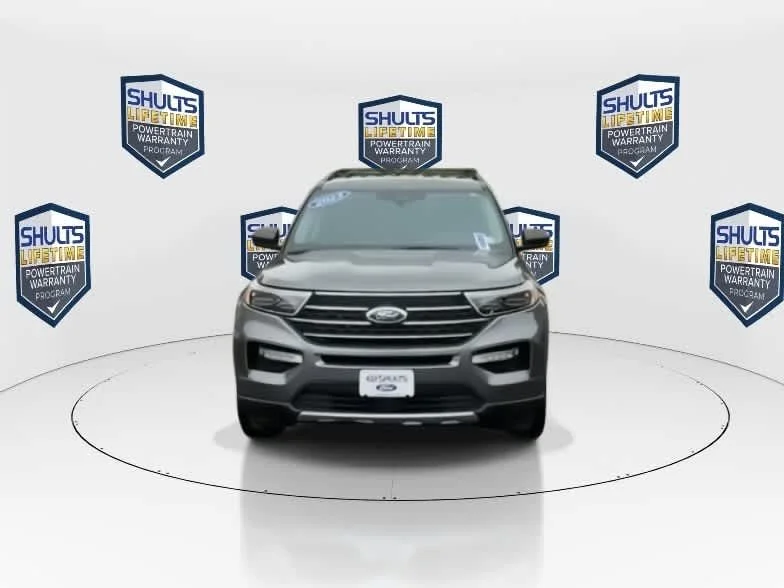 Used 2023 Carbonized Gray Metallic Ford XLT image 3