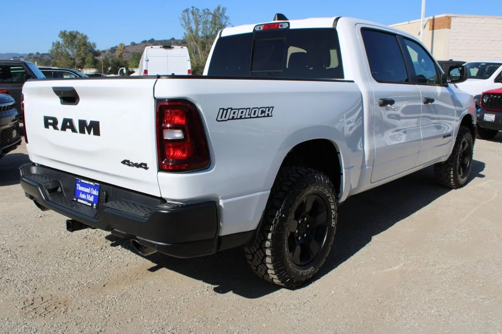 New 2026 Bright White Clear-Coat Exterior Paint Ram Warlock image 4