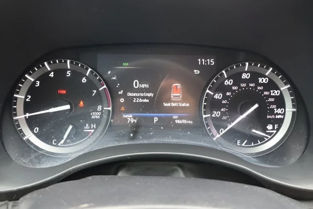 Used 2021 Magnetic Gray Metallic Toyota XLE image 29