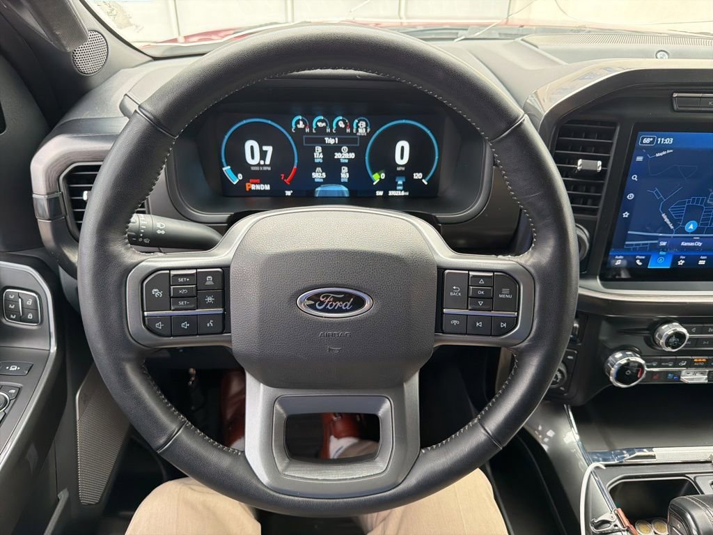 Used 2022 Red Metallic Ford LARIAT image 13