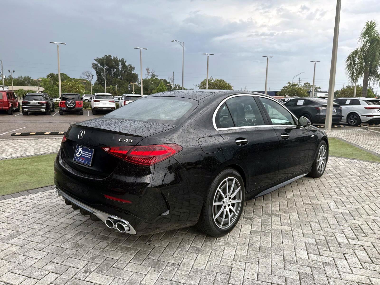 New 2026 Black Mercedes-Benz AMG® C 43 4MATIC® Sedan image 5