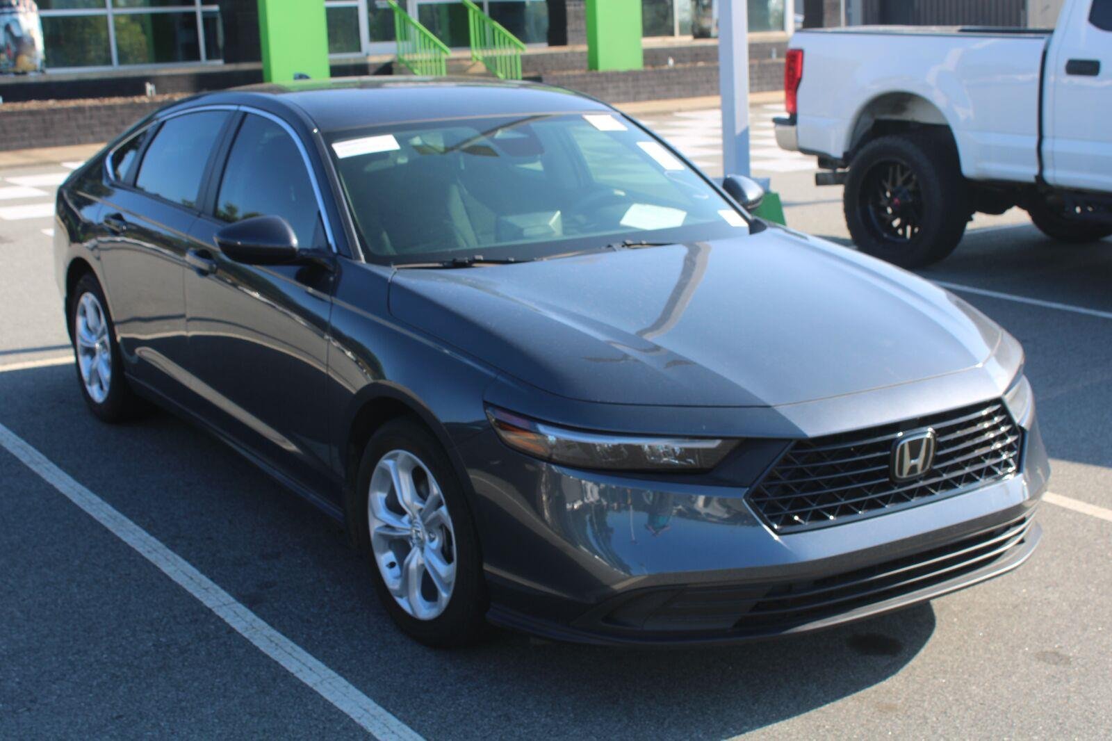 Used 2024 Meteorite Gray Metallic Honda LX image 3