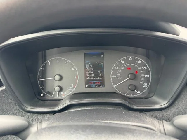 Used 2025 White Toyota LE image 11