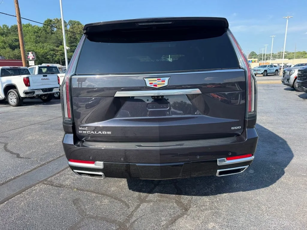Used 2025 Galactic Gray Metallic Cadillac Premium Luxury image 6