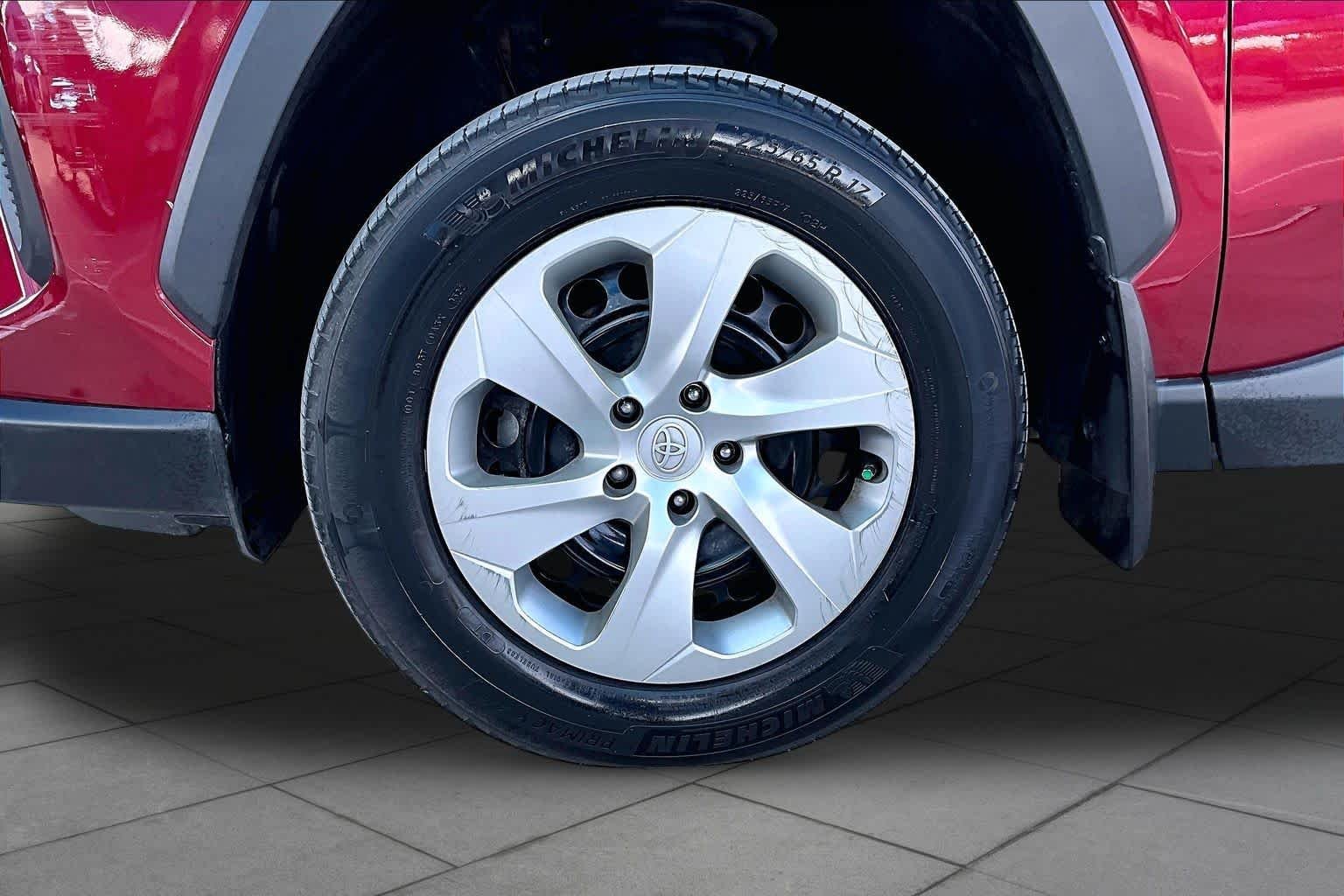 Used 2022 Ruby Flare Pearl Toyota LE image 11