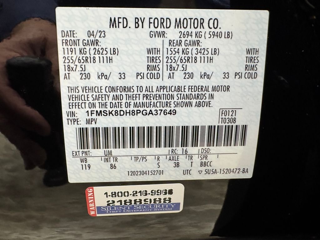 Certified Used 2023 Black Ford XLT image 35