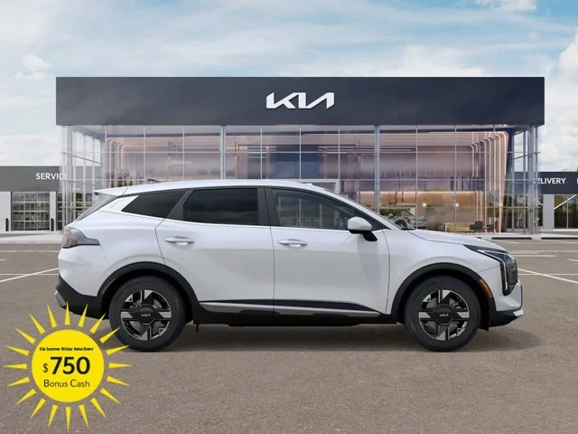 New 2026 Snow White Pearl Kia LX image 7