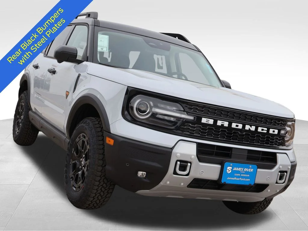 New 2026 Space White Metallic Ford Badlands® image 6