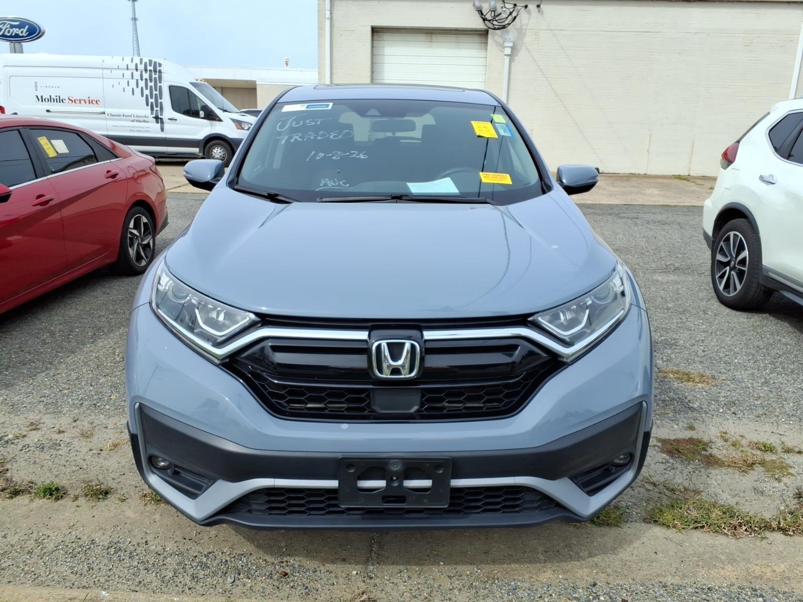 Used 2021 Modern Steel Metallic Honda EX image 2