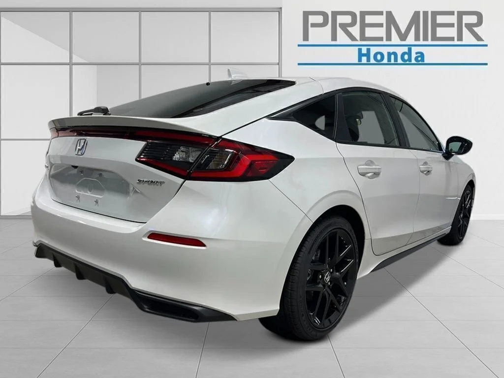 New 2026 Platinum White Pearl Honda FWD Sport image 5