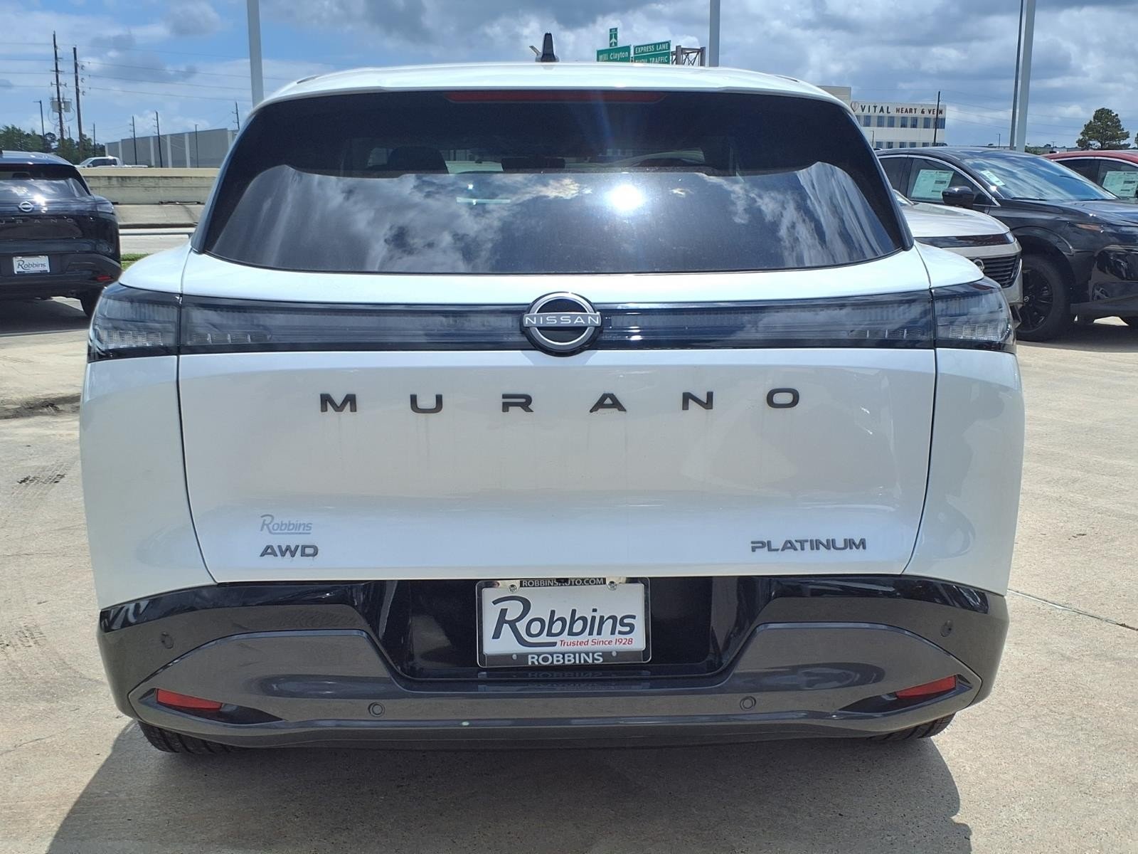 2026 Nissan Murano Platinum White at Robbins Nissan