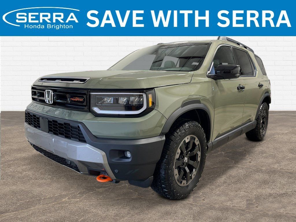 New 2026 Ash Green Metallic Honda TrailSport Elite image 1