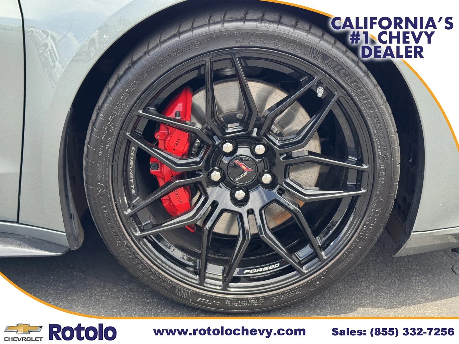 Used 2023 Hypersonic Gray Metallic Chevrolet 3LZ image 12