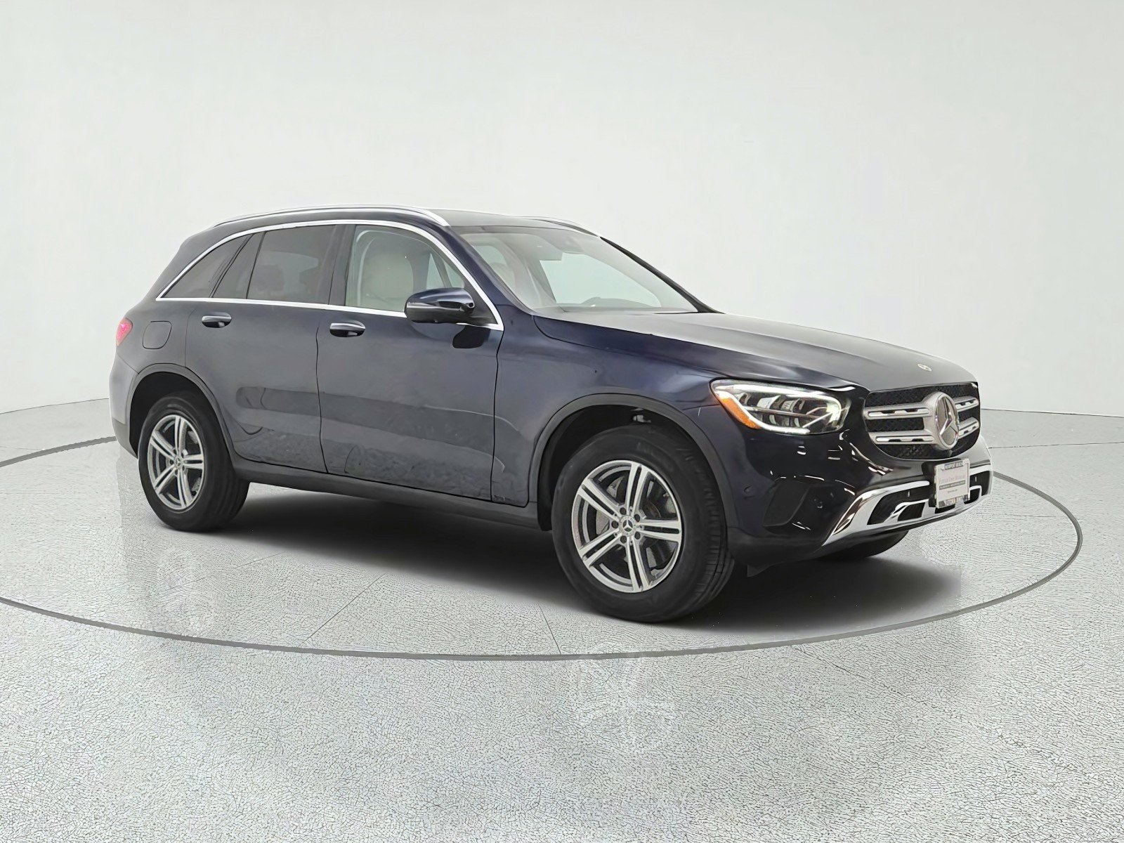Certified Used 2022 Lunar Blue Metallic Mercedes-Benz GLC 300 SUV image 3