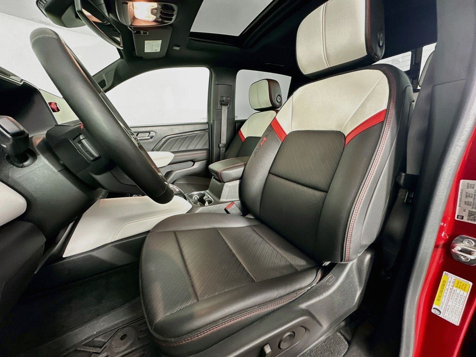 Used 2023 Volcanic Red Tintcoat GMC AT4X image 22
