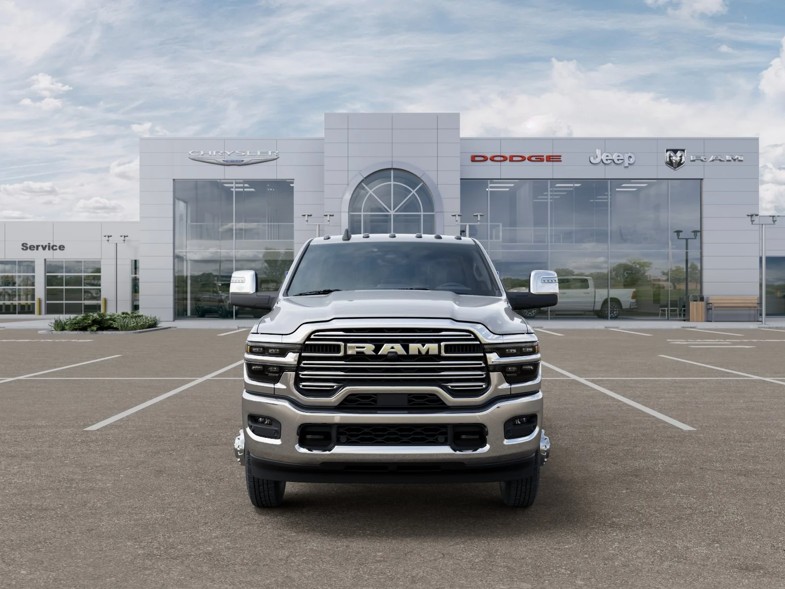 New 2026 Silver-Zynith Exterior Paint RAM Laramie image 26