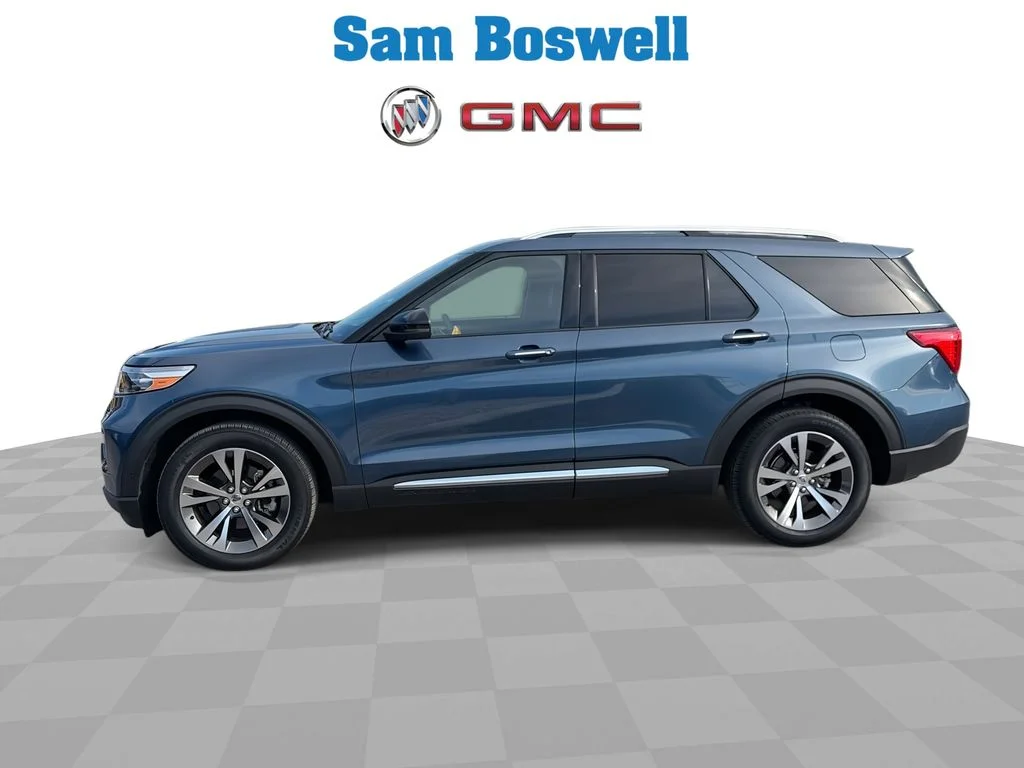Used 2020 Blue Ford Platinum image 5