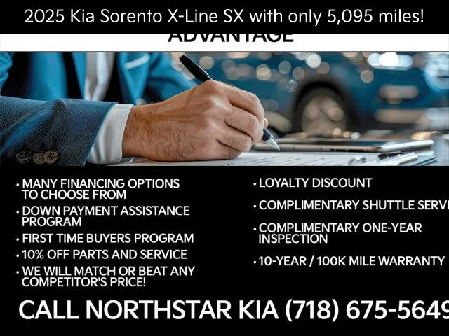 Used 2025 Black Kia X-Line SX image 8