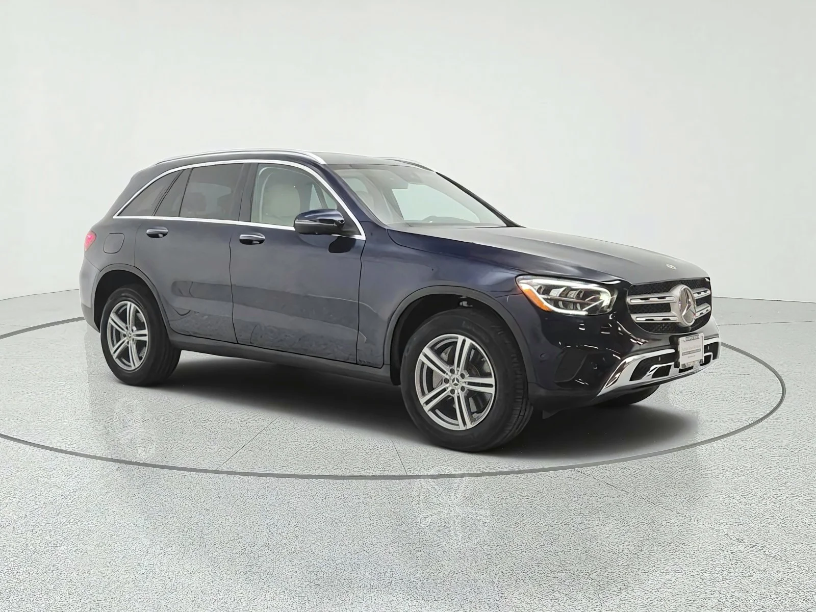 Certified Used 2022 Lunar Blue Metallic Mercedes-Benz GLC 300 SUV image 3