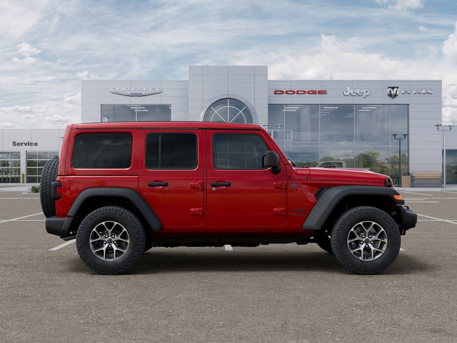 New 2026 Firecracker Red Clearcoat Jeep Sport S image 37