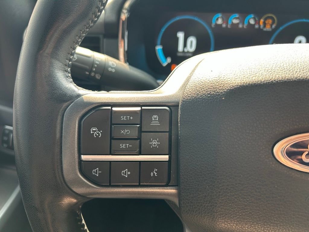 Certified Used 2023 White Metallic Ford Lariat image 15