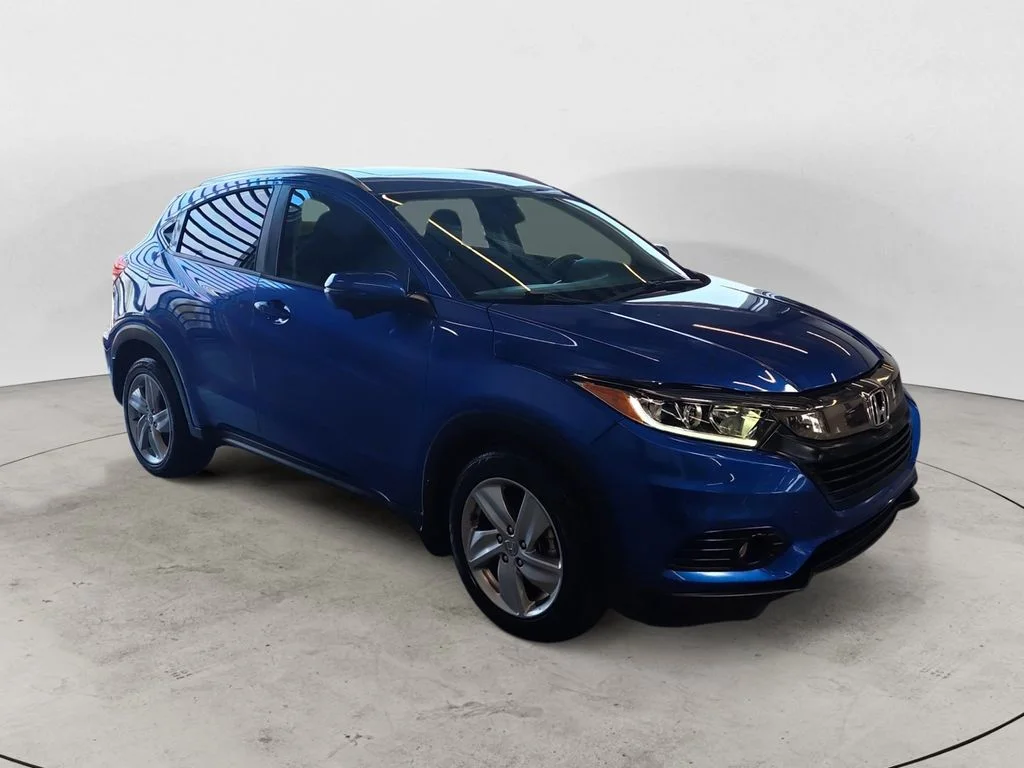 Used 2019 Blue Honda EX image 3