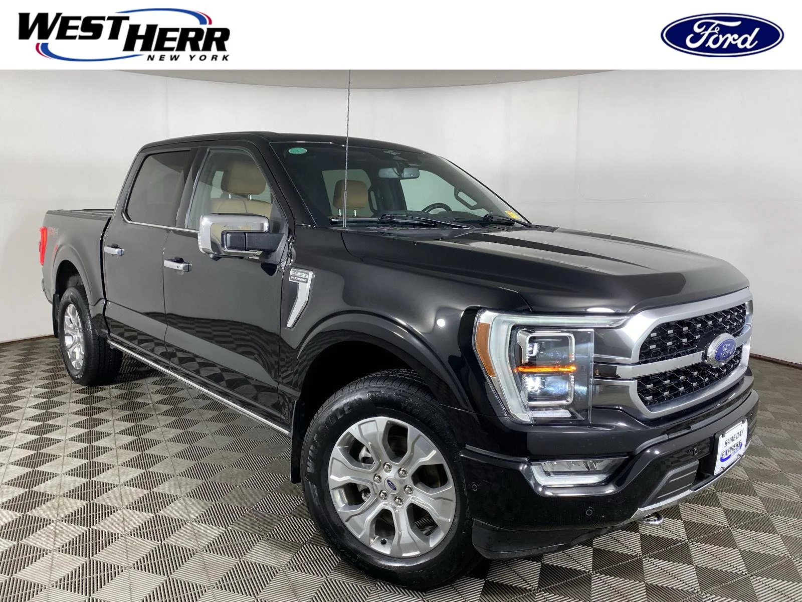 Used 2023 Agate Black Ford Platinum image 1