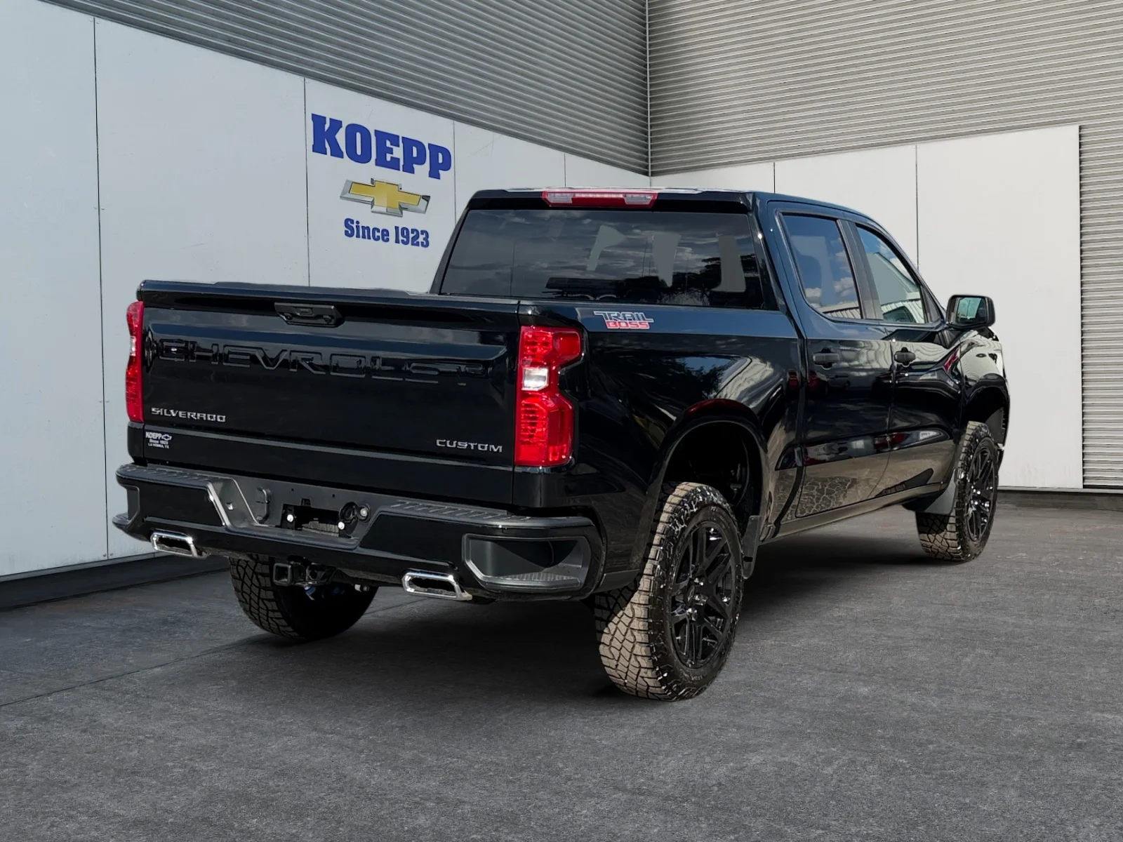 New 2026 Black Chevrolet Custom Trail Boss image 5