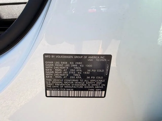 2026 Volkswagen Atlas SE - Photo 24