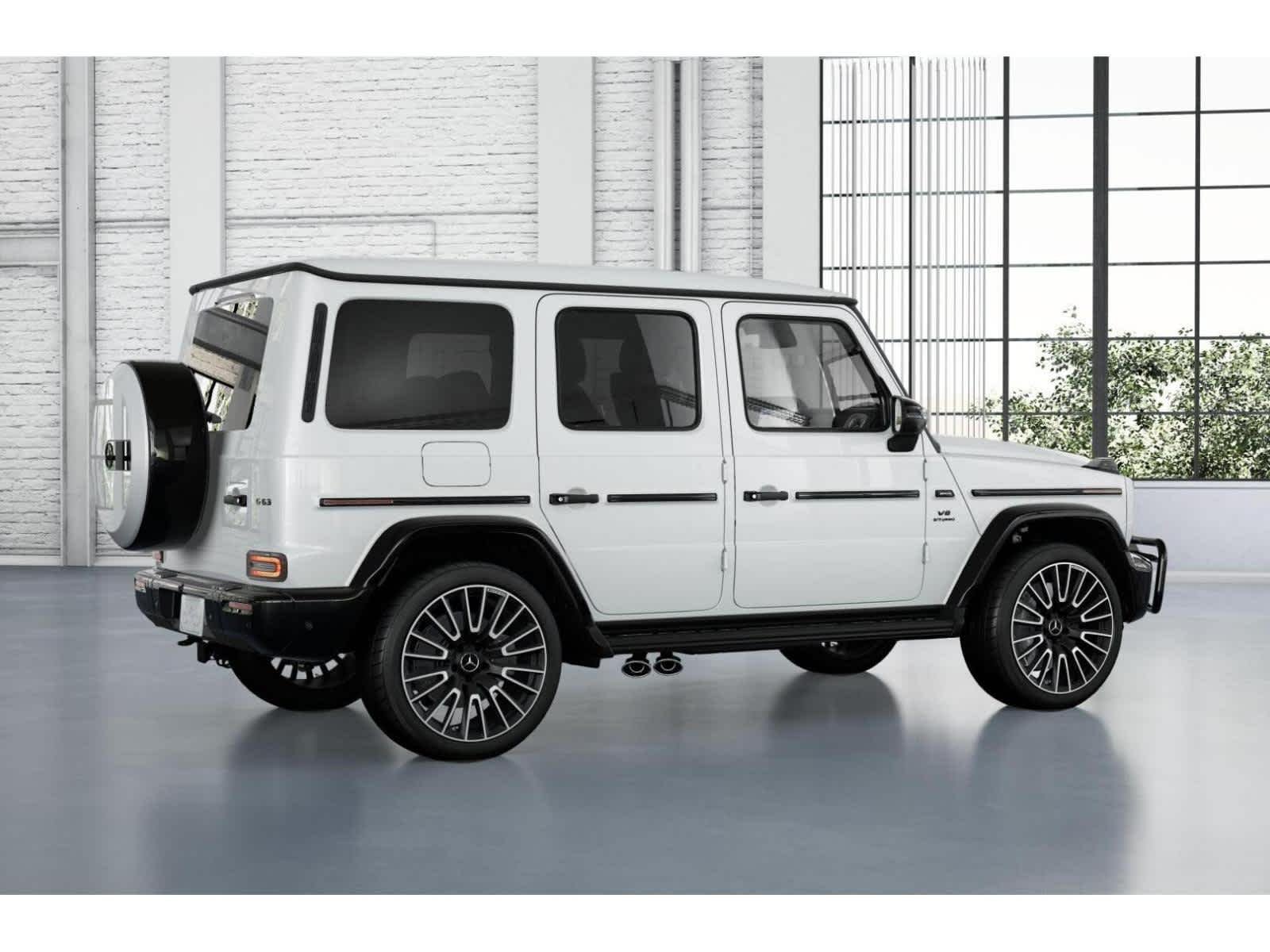 New 2026 MANUFAKTUR Moonlight White Metallic Mercedes-Benz AMG® G 63 image 18