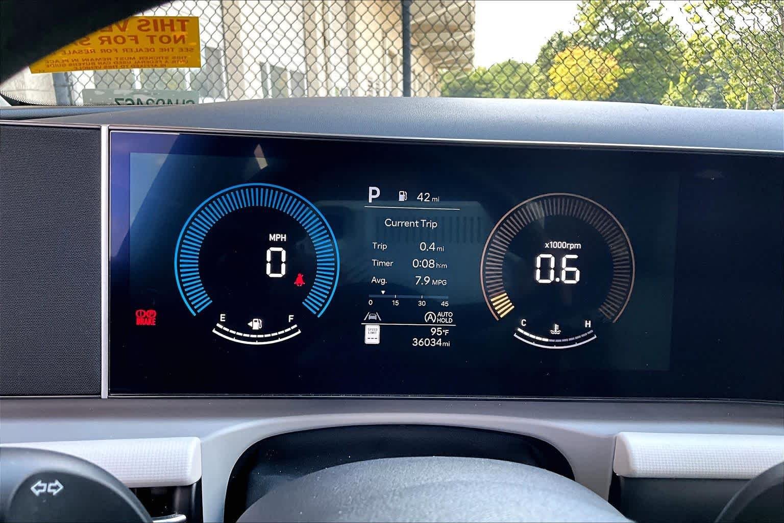 Used 2025 Atlantis Blue Hyundai SEL image 25