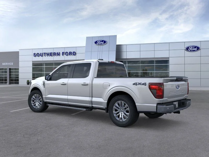 New 2026 Iconic Silver Metallic Ford XLT image 4