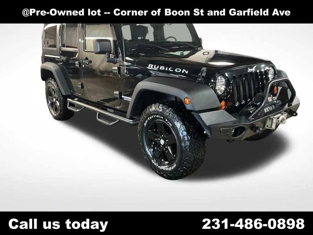 Used 2011 Black Jeep Unlimited Rubicon image 7