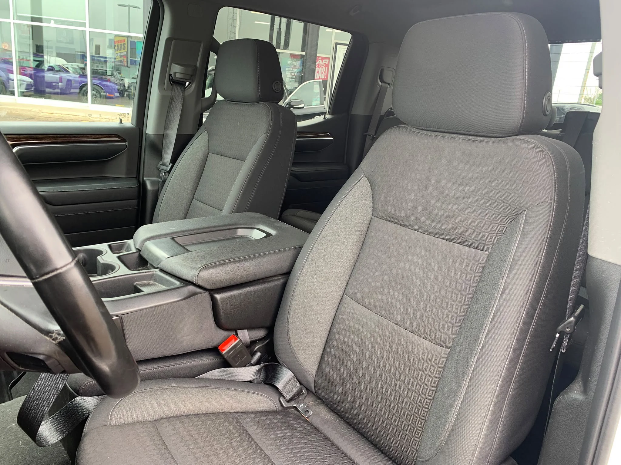 Certified Used 2024 Summit White GMC Elevation 4WD*6 Pass | Adaptive Cruise | Remote Start | Htd Seats | Park Assist | 6ft Box | Tow Pkg image 7