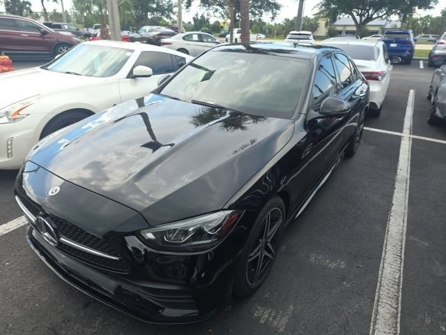 Used 2023 Black Mercedes-Benz C 300 image 1