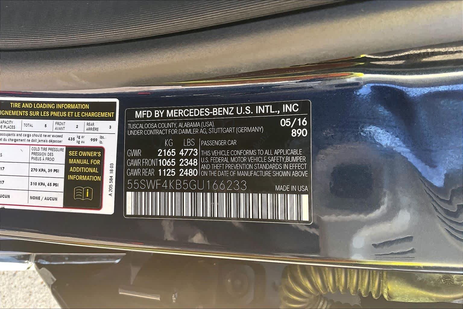 Used 2016 Lunar Blue Metallic Mercedes-Benz C 300 image 31